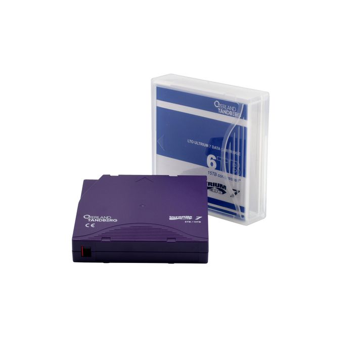 Overland-Tandberg Overland-Tandberg LTO-7 Data Cartridges, 6TB, 15TB,w, custom barcode labels, 20-pack (custom orders are non-cancellable & non-returnable) - W126561269