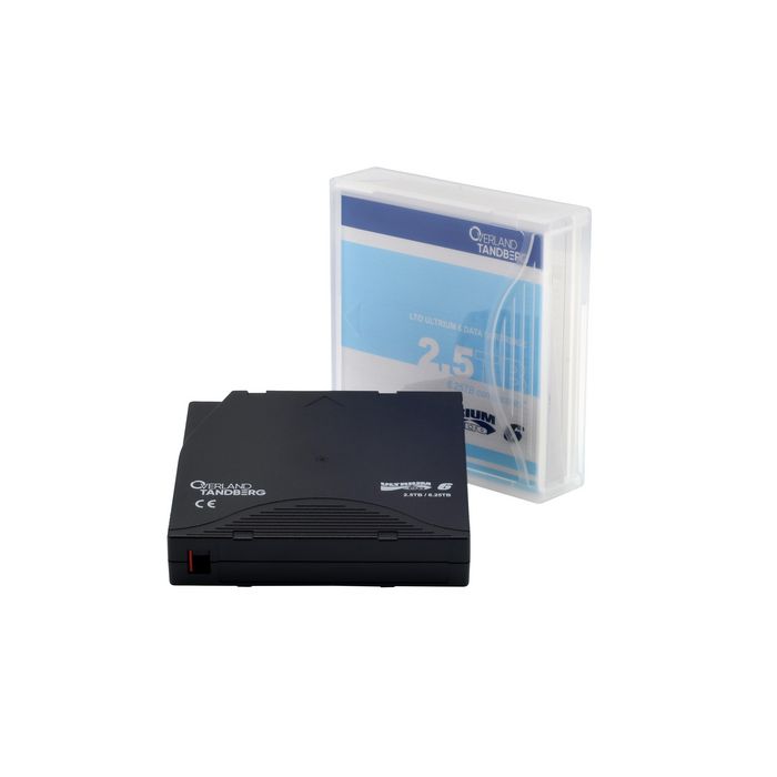 Overland-Tandberg Overland-Tandberg LTO-6 Data Cartridges, 2.5TB, 6.25TB,w, custom barcode labels, 20-pack (custom orders are non-cancellable & non-returnable) - W126561268