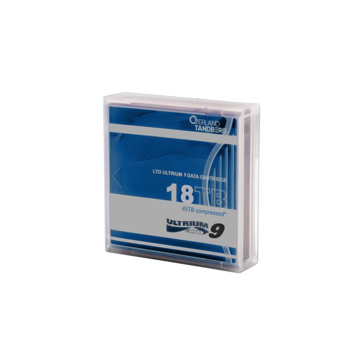 Overland-Tandberg LTO-9 Data Cartridges, 18/45TB, un-labeled with case (20-pack, contains 20pcs) - W126561274