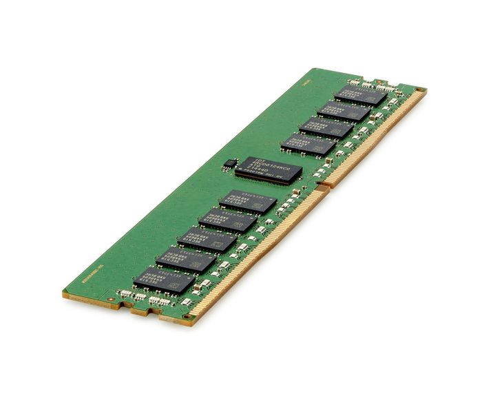 Hewlett Packard Enterprise 64GB PC4-2666V-L, registered synchronous dynamic random access memory (SDRAM) 2Gx4, operated in a dual data rate (DDR4) mode, packaged in a dual in-line memory module (DIMM) organized as 8Gx72 - W124336123