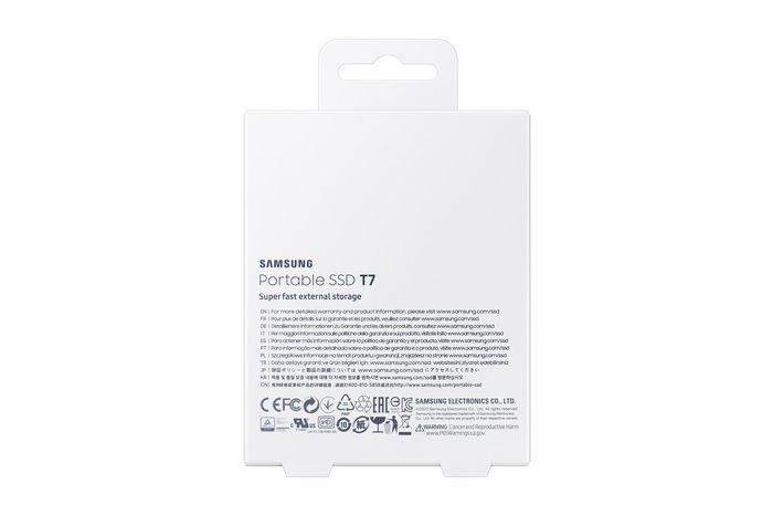 Samsung 500GB SSD, USB 3.2 Gen.2 (10Gbps), 1050 MB/sec/1000 MB/sec, 85 x 57 x 8.0mm - W126806590