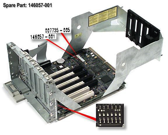 Hewlett Packard Enterprise Refurbished I/O Board Proliant 1600 100Mhz - W124901128