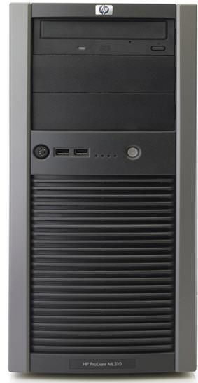 Hewlett Packard Enterprise ProLiant ML310 G5p E8400 1P 1GB-U Int SATA Hot Plug 4 LFF 410W PS Server - W124488423