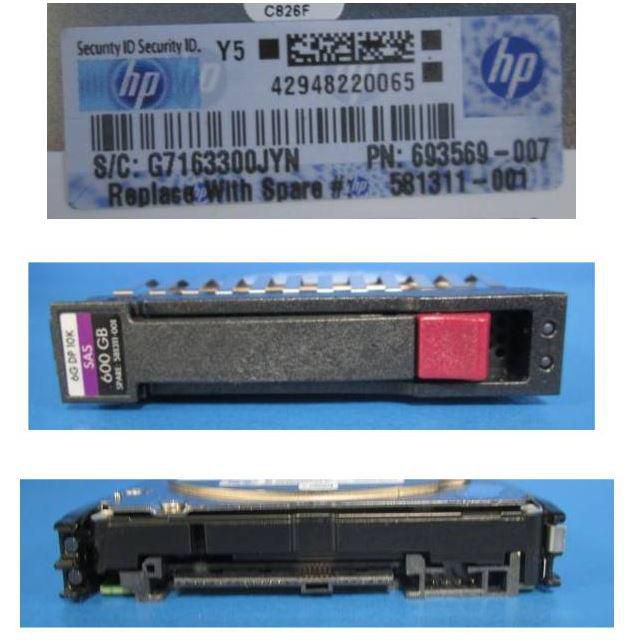 Hewlett Packard Enterprise 600GB, 6G, SAS, SFF, 10,000 rpm, dual-port - W124592737