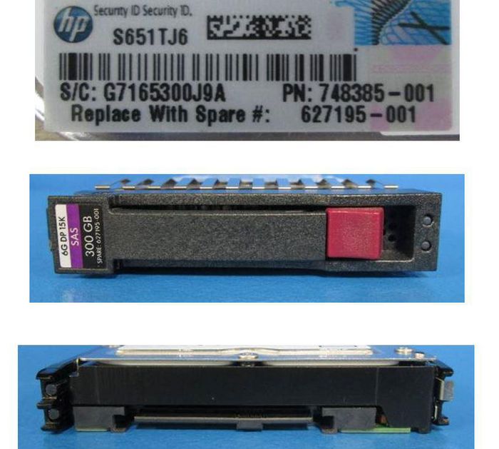 Hewlett Packard Enterprise 300GB hot-plug dual-port SAS hard disk drive - 15,000 RPM, 6Gb/sec transfer rate, 2.5-inch small form factor (SFF), Enterprise - W124688534