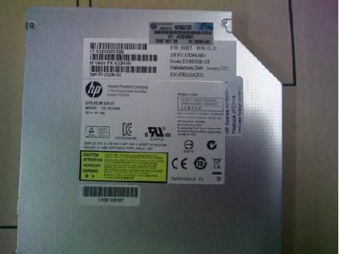 Hewlett Packard Enterprise DVD-ROM drive (Jack Black Color) - SATA interface, 12.7mm slim form factor - W125081810