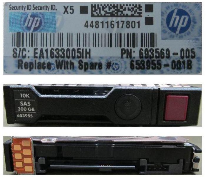 Hewlett Packard Enterprise 300GB hot-plug dual-port SAS hard disk drive - W125336884