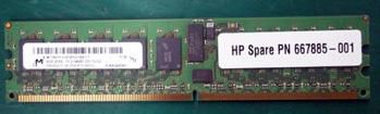Hewlett Packard Enterprise 4Gb 512Mx72 240 Pin Rdimm - W124988414EXC