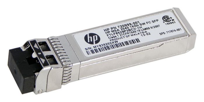 Hewlett Packard Enterprise MSA 2040 16Gb short wave Fibre Channel SFP (mini-GBIC) transceiver module - W126160377