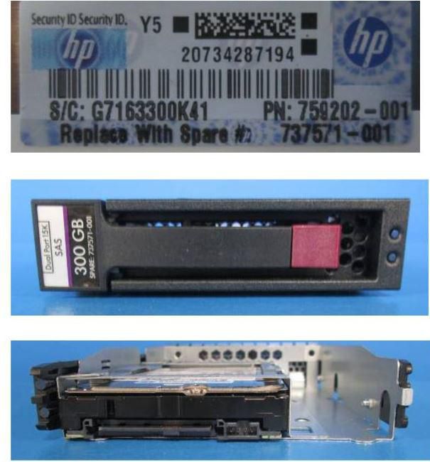 737571-001, Hewlett Packard Enterprise 72GB 15K rpm Hot Plug SAS