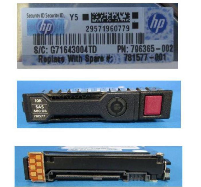 Hewlett Packard Enterprise 600GB HDD, SAS, 10000rpm, 2.5" - W124634176