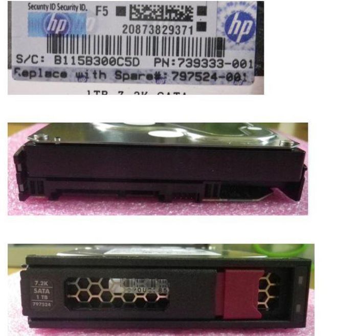Hewlett Packard Enterprise DRV HD 1TB 6G 7.2K 3.5 SATA LP - W124334678