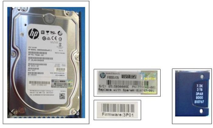 Hewlett Packard Enterprise 3PAR STORESERV 8000 2TB SAS - W124335210