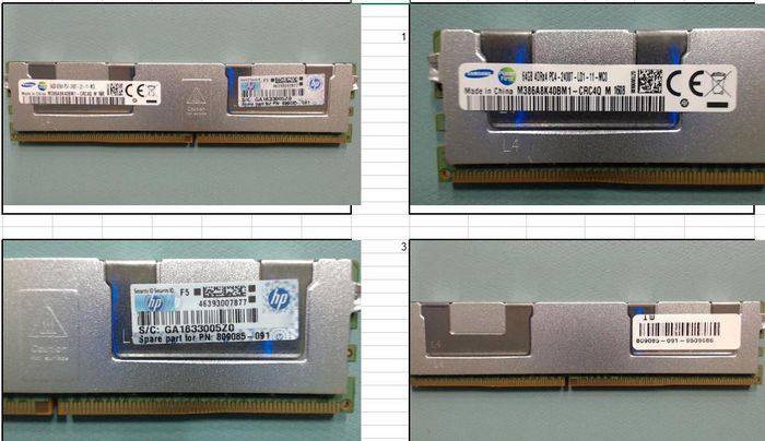 Hewlett Packard Enterprise 64GB PC4-2400T-L load reduced dynamic random access memory (LRDIM)synchronous dynamic random access memory (SDRAM), dual data rate (DDR4) mode, dual in-line memory module (DIMM) - W124735504