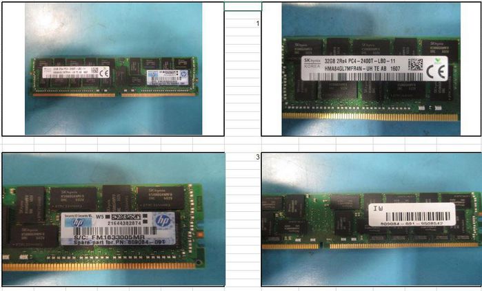 Hewlett Packard Enterprise SmartMemory 32GB, 2400MHz, PC4-2400T-L, DDR4, dual-rank x4, 1.20V, CAS-17-17-17, load reduced dual in-line memory module (LRDIMM) - W125234806