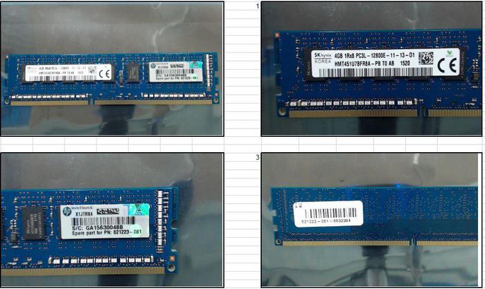 Hewlett Packard Enterprise 4GB, DDR3, 240-pin DIMM, Refurbished - W124782363
