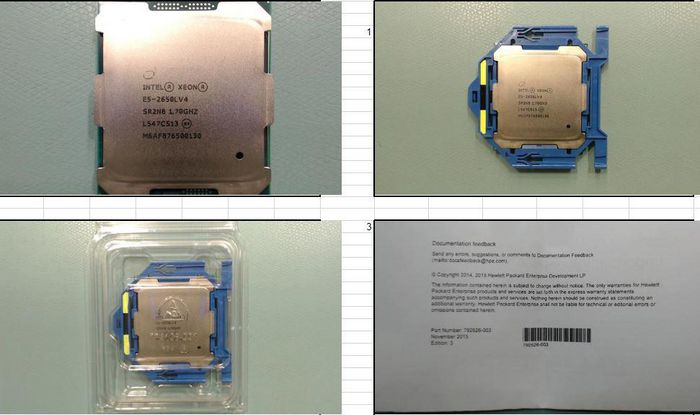 Hewlett Packard Enterprise CPU BDW E5-2650L V4 14C 1.7GHZ - W125135394