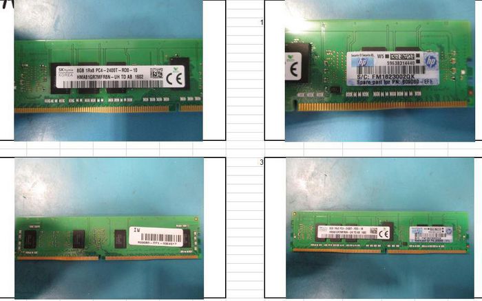 Hewlett Packard Enterprise 8GB PC4-2400T-R synchronous dynamic random access memory (SDRAM) dual data rate (DDR4) mode, Nonvolatile dual in-line memory module (DIMM),1Gx72 - W125035851