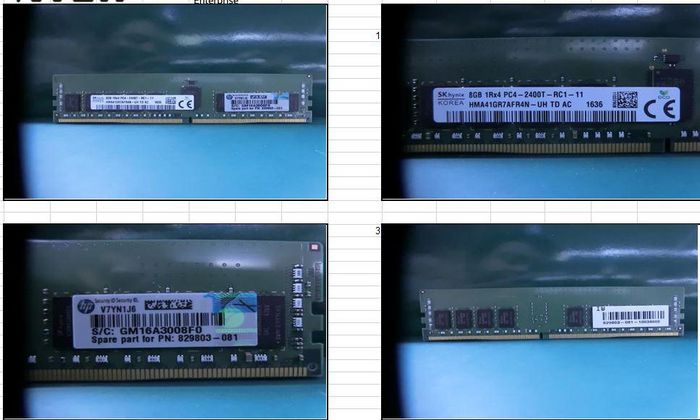Hewlett Packard Enterprise 8GB, DDR4, 288-pin DIMM - W124882128