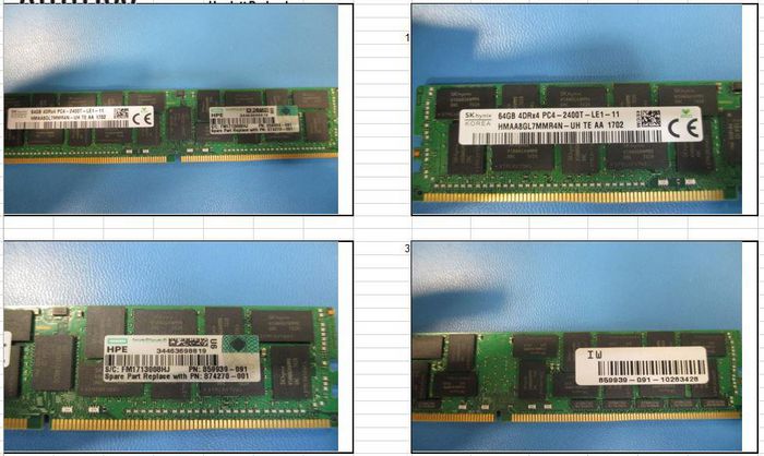 Hewlett Packard Enterprise 64GB, DDR4, 288-pin DIMM - W125136339