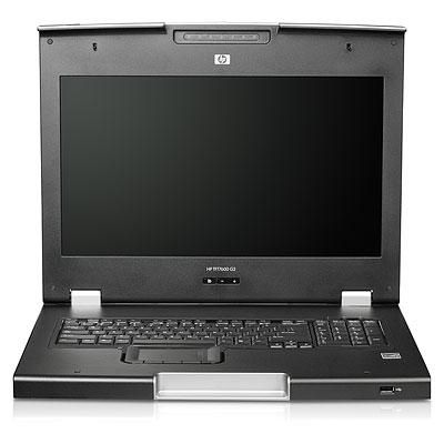 Hewlett Packard Enterprise HP TFT7600 G2 KVM Console Rackmount Keyboard UK Monitor - W124582761
