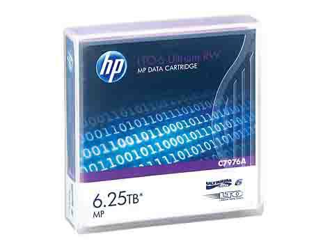 C7976A, Hewlett Packard Enterprise HP LTO-6 Ultrium 6.25TB MP RW 