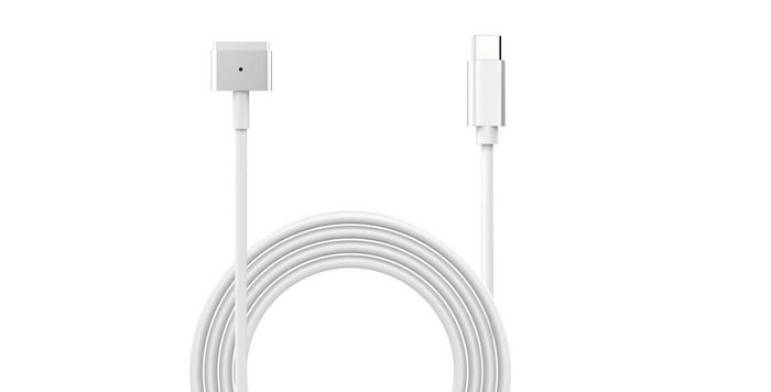 CoreParts Magsafe 2 for USB-C Adapter Cable Length - 1.8m, White - W125875548
