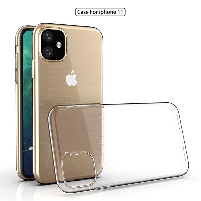 eSTUFF Clear Soft Case for iPhone 11 - W124583023