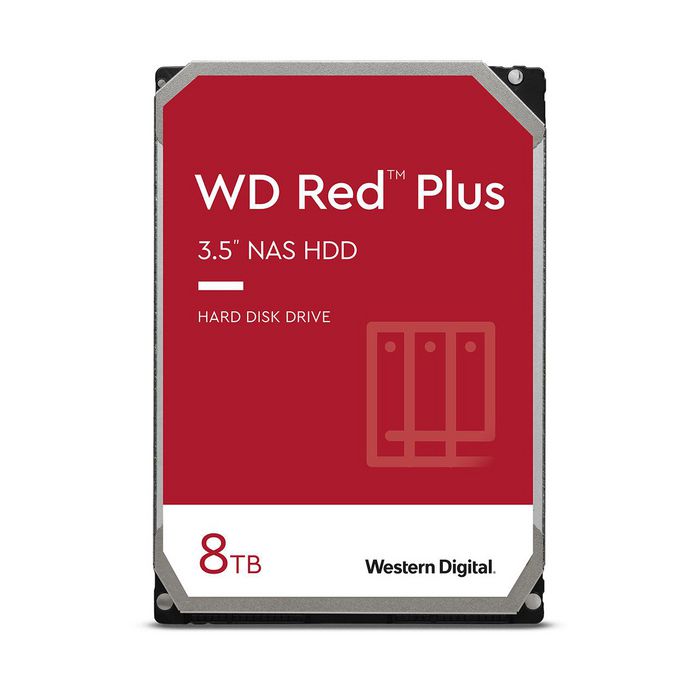 Western Digital 8 TB, 3.5", SATA3, 5400 RPM, 128 MB Cache, CMR - W126825178