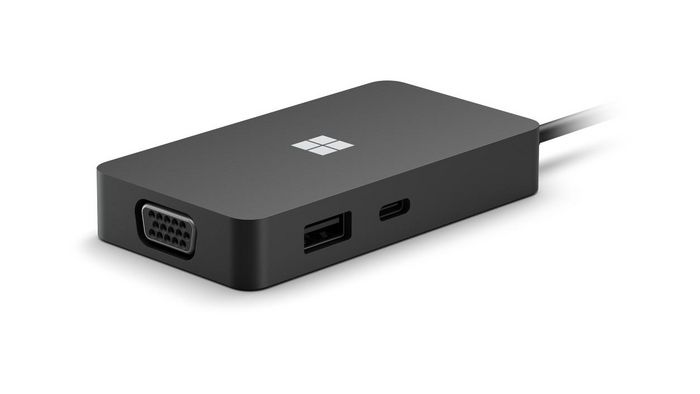 Microsoft USB-C 3.2 Gen 2, USB-A 3.2 Gen 2, HDMI 2.0, VGA, DA/FI/NO/SV - W126823528