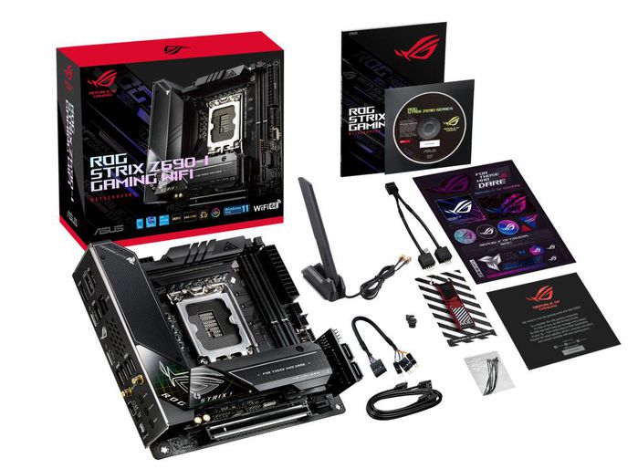 90MB1910-M0EAY0, Asus Intel® Z690 LGA 1700 ITX motherboard with 