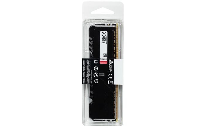 Kingston 8GB, 3600MHz, DDR4, CL17, DIMM, RGB, Black - W126824217