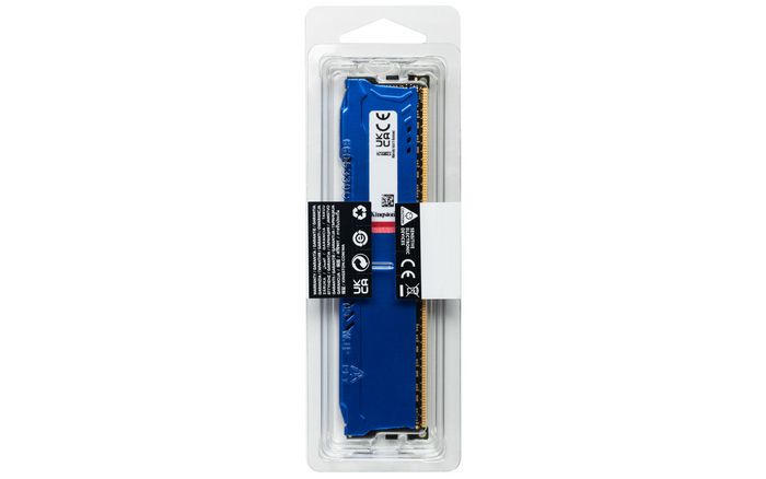 Kingston 4GB, 1600MHz, DDR3, CL10, DIMM, Blue - W126824269