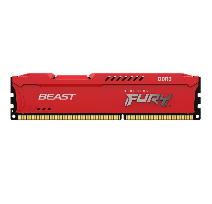 Kingston 8GB, 1866MHz, DDR3, CL10, DIMM, Red - W126824270