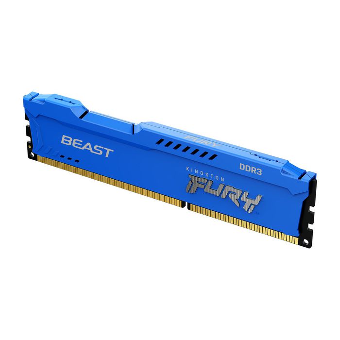 Kingston 8GB, 1600MHz, DDR3, CL10, DIMM, Blue - W126824275