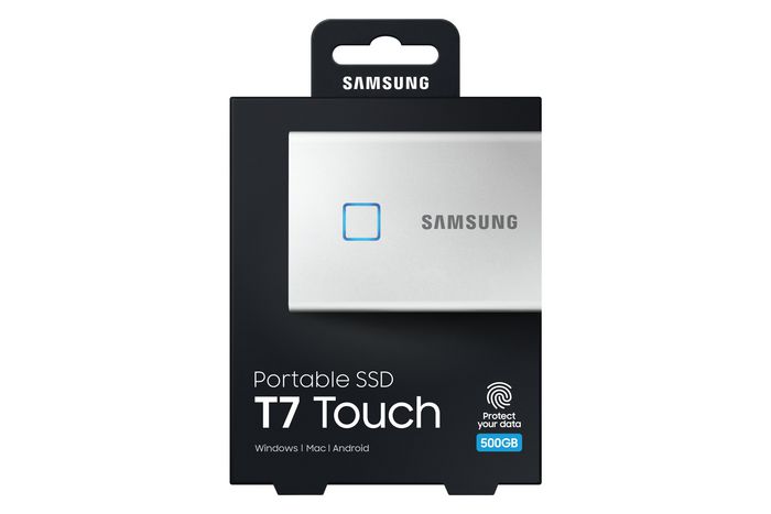 Samsung Portable SSD T7 Touch USB 3.2, NVMe, 500GB - W126825315