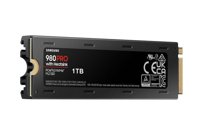 Samsung 980 PRO SSD Heatsink 1TB M.2 NVMe PCIe4 - W126825374