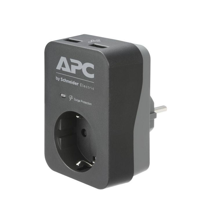 APC CEE 7, 1 Outlet, 2x USB, 50/60 Hz, 220 - 240V - W126825570