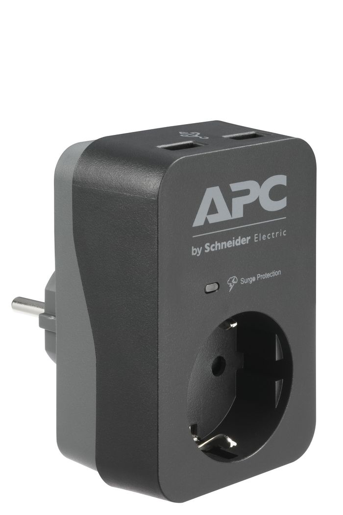 APC CEE 7, 1 Outlet, 2x USB, 50/60 Hz, 220 - 240V - W126825570