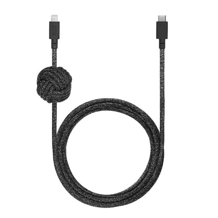 Native Union The 10-foot charging cable with weighted knot, 3 m, Cosmos - W126770078