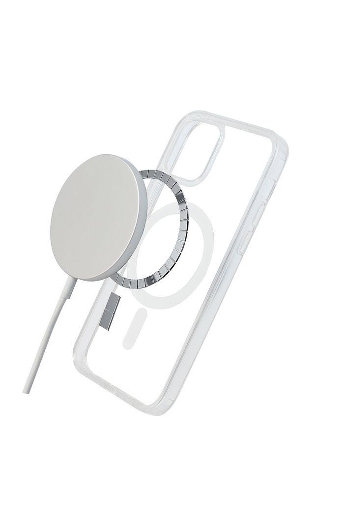 eSTUFF iPhone 12/12 Pro BERLIN Magnetic Hybrid Cover -  Transparent - W125924780