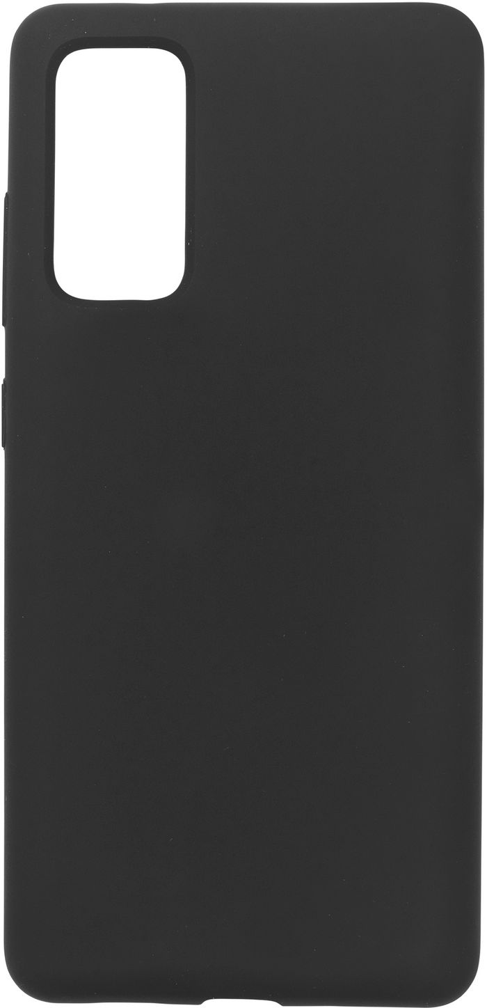 eSTUFF Black silk-touch silicone case for Samsung S20 FE/S20 FE5G - W125931670