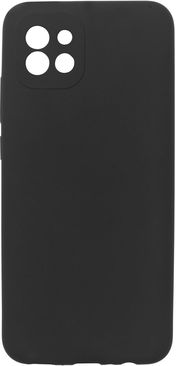 eSTUFF Samsung Galaxy A03 MADRID Silicone Cover - Black - W126571893