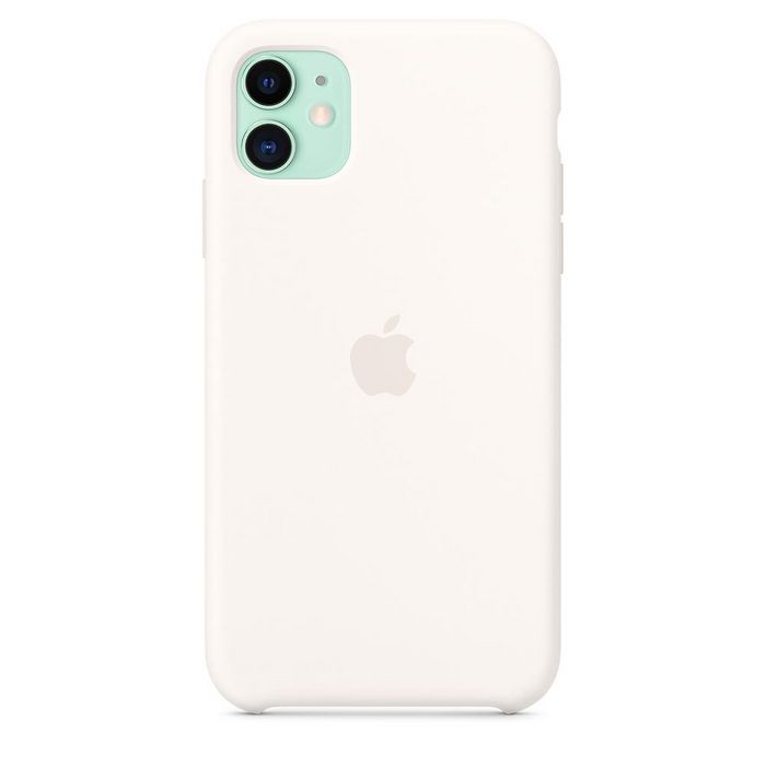 Apple Coque en silicone pour iPhone 11 - Blanc - W126843238
