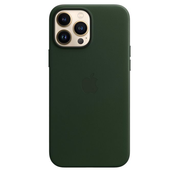 iPhone 13 Pro Max Leather Case with MagSafe - Sequoia Green