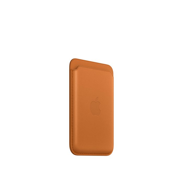 MM0Q3ZM/A, Apple iPhone Leather Wallet with MagSafe - Golden Brown