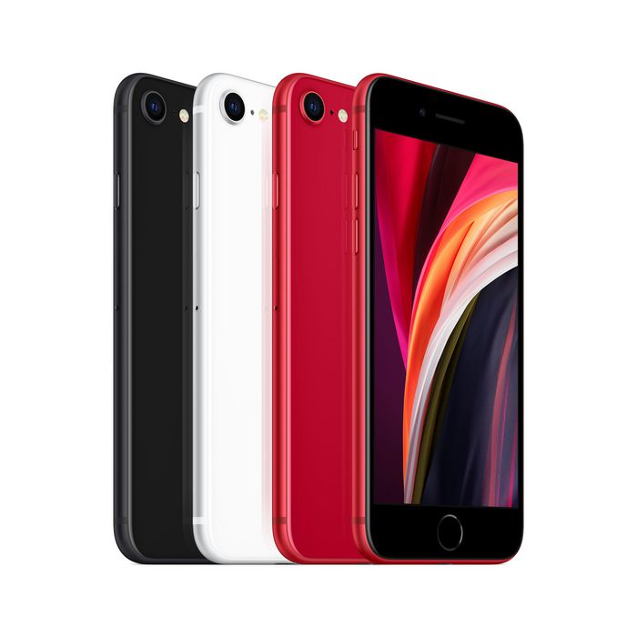 Apple iPhone SE, 4.7", IPS, 1334x750, A13 Bionic, 64GB, LTE, Wi‑Fi 6, Bluetooth 5.0, 12MP, 7MP, Touch ID, IP67, iOS 14 - W126843374