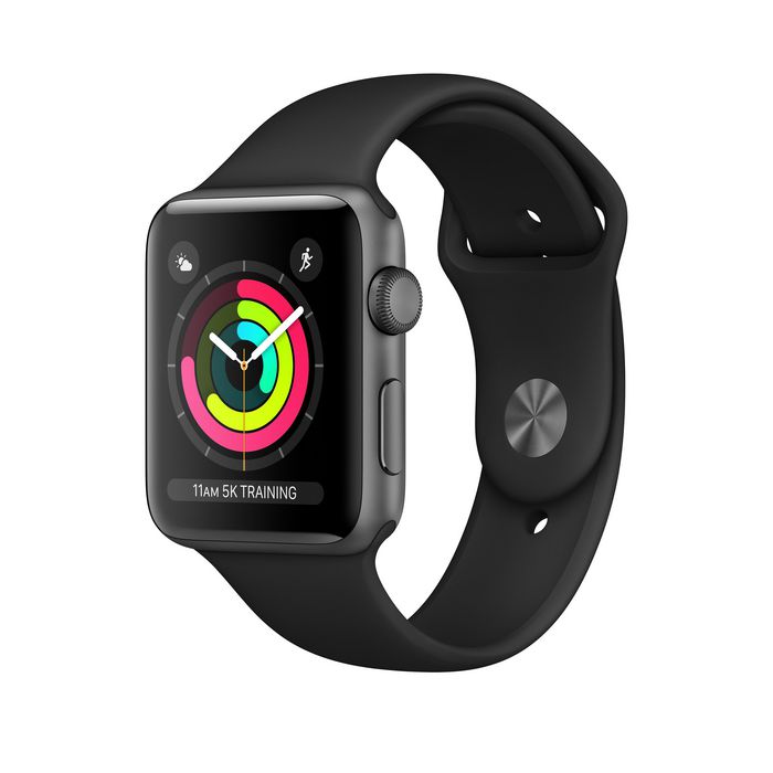 Apple Watch Series 3, 42mm, GPS, S3, W2, 8GB, Wi-Fi, Bluetooth, watchOS 5 - W126843427