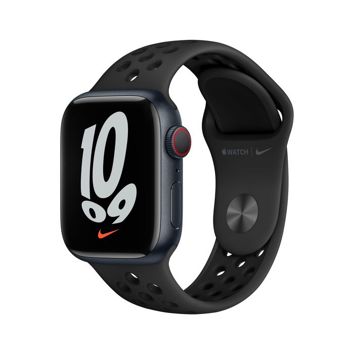 Apple Watch Nike Series 7, 41mm, GPS + Cellular, OLED, Always-on Retina, S7, 32GB, Digital Crown, Wi-Fi, LTE, UMTS, Bluetooth 5.0, watchOS - W126843430