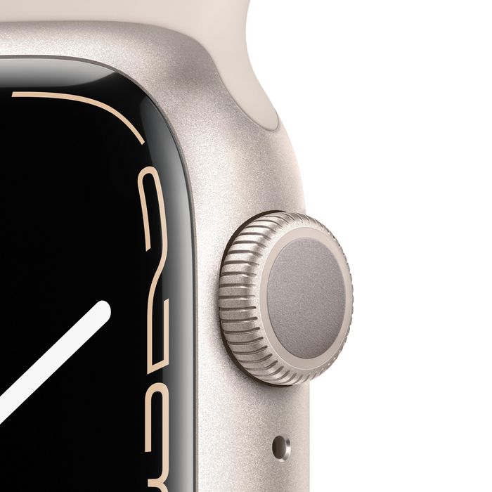 Apple Watch Series 7, 41mm, GPS, OLED, Always-on Retina, S7, 32GB, Digital Crown, Wi-Fi, Bluetooth 5.0, watchOS - W126843455